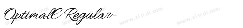 OptimalC Regular字体转换 OptimalC Regular字体转换